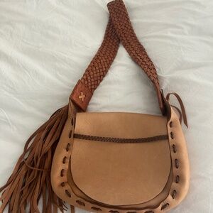 Wendy Nichol Saddle Bag in Brown Leather